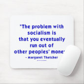 Thatcher-Mausunterlage Mousepad (Mit Mouse)