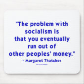 Thatcher-Mausunterlage Mousepad (Vorne)