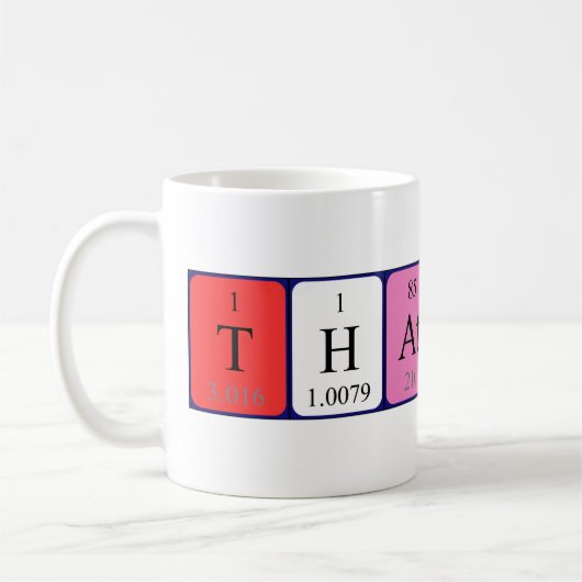 Thatcher Periodenname Tasse (Links)