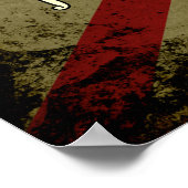 Thatcher Religion Zitat Poster (Ecke)