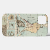 Thatigkeit des Erdinnern Atlas Karte Case-Mate iPhone Hülle (Rückseite (Horizontal))