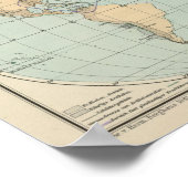 Thatigkeit des Erdinnern Atlas Karte Poster (Ecke)