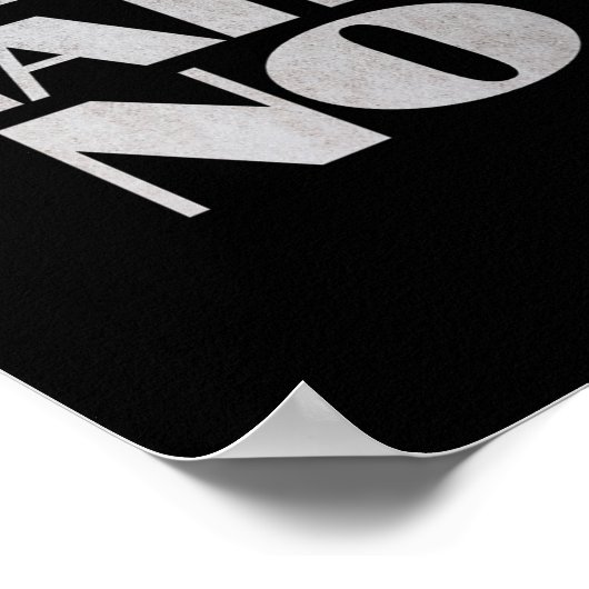 That's A Hard No Premium  Poster (Ecke)