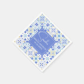 That's Amore Amalfi-Küste Zitrone Brautparty Serviette (Ecke)