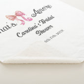 that's amore Brautparty Pink Retro Bogen Boho Nam Sherpadecke (3/4)