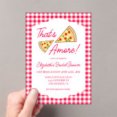 That's Amore Bridal Shower Acryleinladungen (Insitu (Handheld))