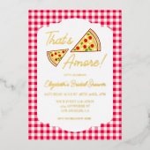 That's Amore Bridal Shower Folieneinladung (Vorderseite)