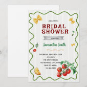 That's Amore Bridal Shower invitation Einladung (Vorne/Hinten)