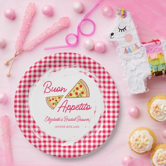 That's Amore Bridal Shower Pappteller (Party)