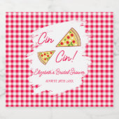 That's Amore Bridal Shower Schaumweinetikett (Einzelnes Label)