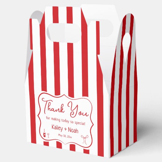 Thats Amore Engagement Party Geschenkschachtel (Geöffnet)