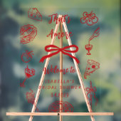 Thats Amore Italian Bridal Shower Welcome Acrylschild (Neutral)