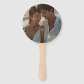 That's Amore Italian Food CUSTOM Wedding Fächer (Rückseite)