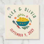 That's Amore Italian Food CUSTOM Wedding Geschenkanhänger (Vorderseite)