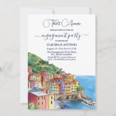 That's Amore Italian Riviera Engagement Party Einladung (Vorderseite)