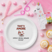 That's Amore Italianische Hochzeitsfeier Whimsical Pappteller (Party)