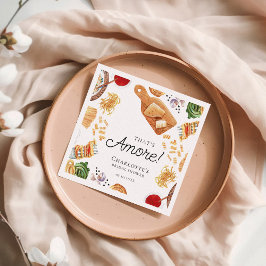 That's Amore Italienische Schrift Junggesellinnena Serviette