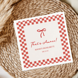 That's Amore Italy Junggesellinnen-Abschiedsparty Serviette
