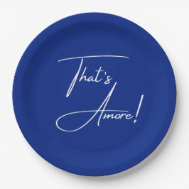 That's Amore Mediterranean Cobalt Blue  Pappteller