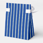 That's Amore Striped Blue & Yellow Wedding Geschenkschachtel (Rückseite)