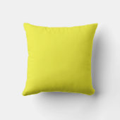 That's Bananas Funny Yellow Cotton Throw Pillow Kissen (Rückseite)