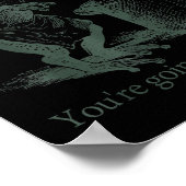 That's It You're Going In The Soup Funny Frog Meme Poster (Ecke)