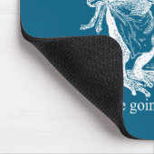 That's It You're Going In The Soup Funny Frog Witc Mousepad (Ecke)