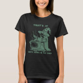 That's It, You're Going In The Soup, Funny Wizard  T-Shirt (Vorderseite)