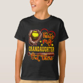 That's My Granddaughter Out There Softball Grandma T-Shirt (Vorderseite)