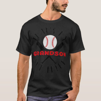 That's My Grandson Out There Baseball For Grandma T-Shirt