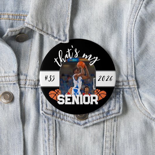 That's my Senior Basketball player for parent Button (Beispiel)