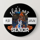That's my Senior Basketball player for parent Button (Vorderseite)