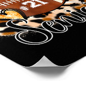 That's My Senior Football Jersey Night Number 21 F Poster (Ecke)