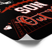 That's My Son Out There Funny Football Mom Mama Da Poster (Ecke)