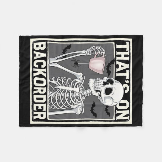 That's On Ckorder Pharmacy Tech Skeleton That's Ck Fleecedecke (Vorderseite (Horizontal))