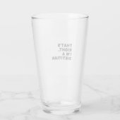 THAT'S RIGHT I AM A DIETITIAN GLAS (Rückseite)