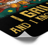 That's What I Do I Drink I Grill And I Know Things Poster (Ecke)