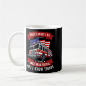 That's What I Do I Drive Wee Woo Truck Gift Funny Kaffeetasse (Links)