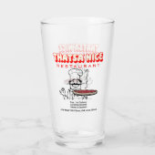 Thatsa' Nice Restaurant, Eichenwiese, Illinois Glas (Rückseite)