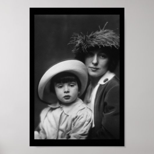Thaw, Evelyn Nesbitt und Son von Arnold Genthe,191 Poster (Vorne)