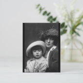 Thaw, Evelyn Nesbitt und Son von Arnold Genthe,191 Postkarte (Stehend Vorderseite)