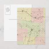 Thayer Landkreis, Nebraska Postkarte (Vorne/Hinten)