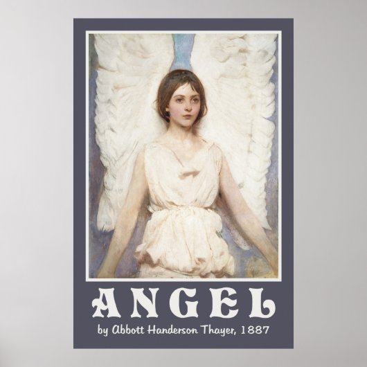 Thayer’s Engel-Kunstposter Poster (Vorne)