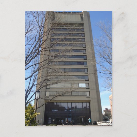 Thayer Street, East Side, Providence, RI Postkarte (Vorderseite)