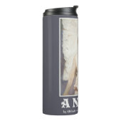 Thayer's Angel Art Custom Text Tumbler Thermosbecher (Nach links gedreht)