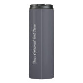 Thayer's Angel Art Custom Text Tumbler Thermosbecher (Rückseite)