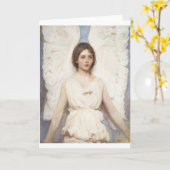 Thayer's Angel Grußkarte Karte (Gelbe Blume)
