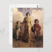 Thayers Jungfrau Postkarte (Vorne/Hinten)