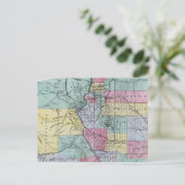 Thayers Karte von Colorado (Stehend Vorderseite)