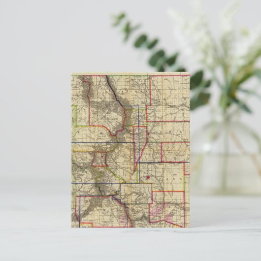 Thayers Karte von Colorado 2 (Stehend Vorderseite)